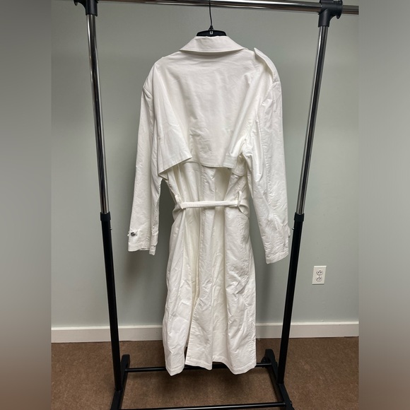 **NEW** Express Edition x Simon Spurr Trench Coat - White size XL - Picture 5 of 5